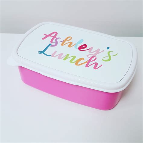 personalized adult lunch box